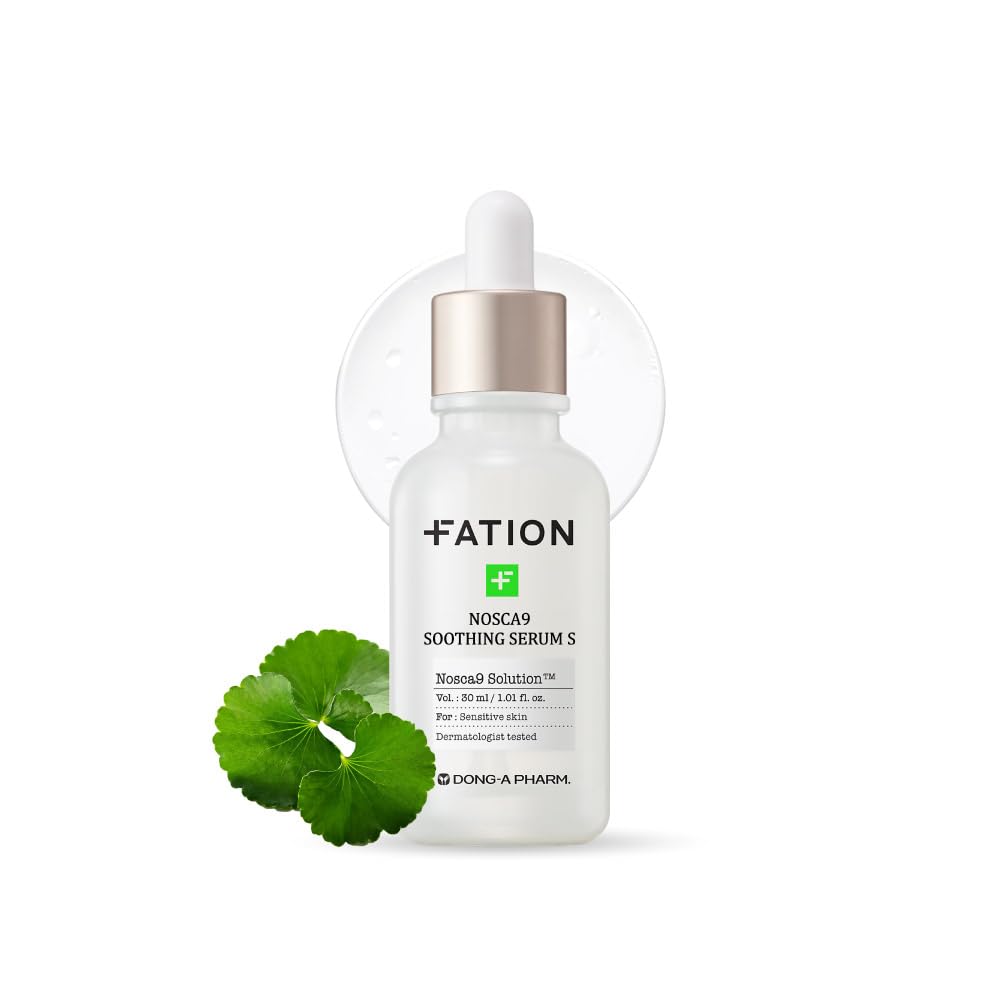 NOSCA9 Soothing Serum S - Rapid Hydrating Calming Serum with 5-Layer Ceramide Complex &Fresh