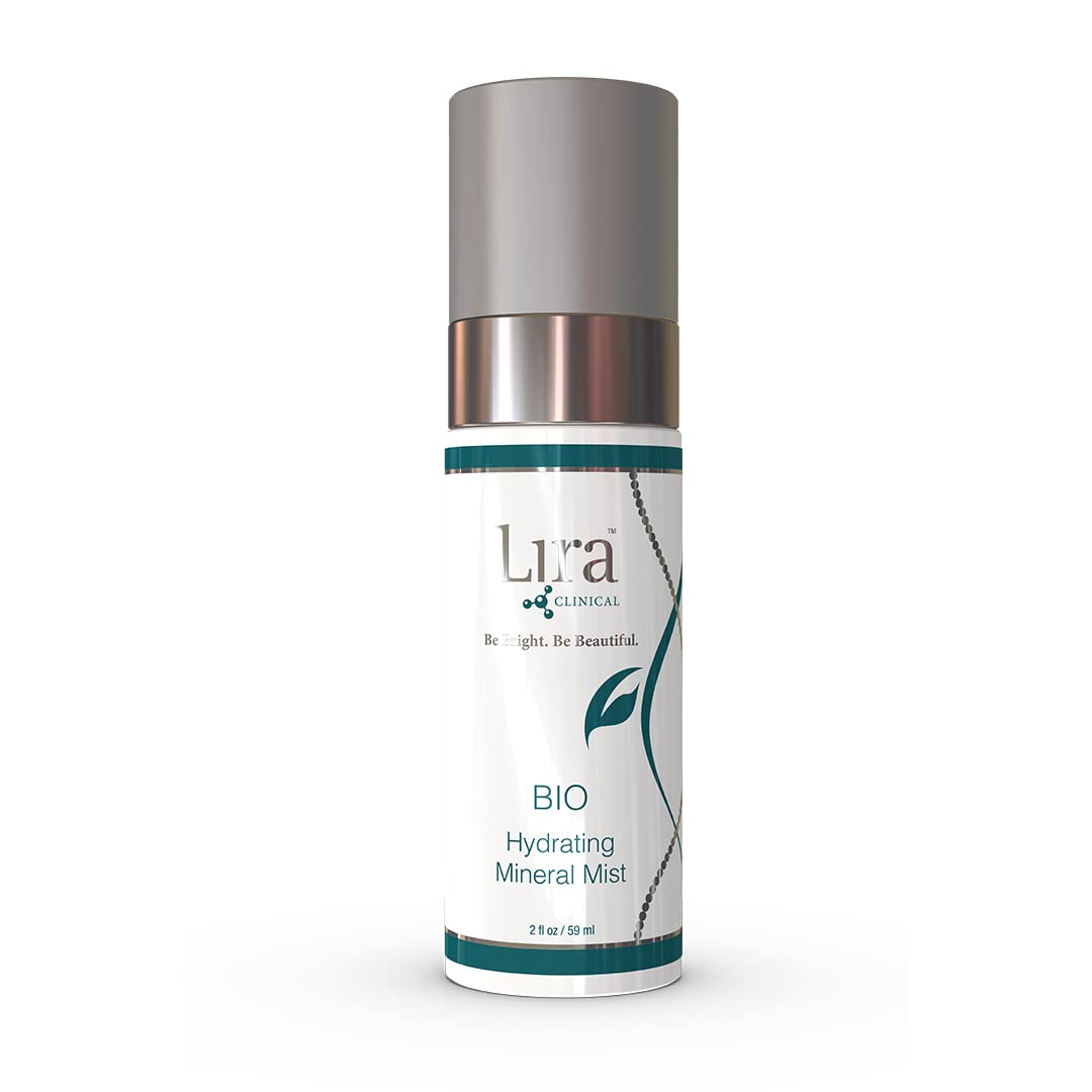 Lira Clinical BIO Hydrating Mineral Mist - Face Mist Hydrating Spray with Plant Stem Cells