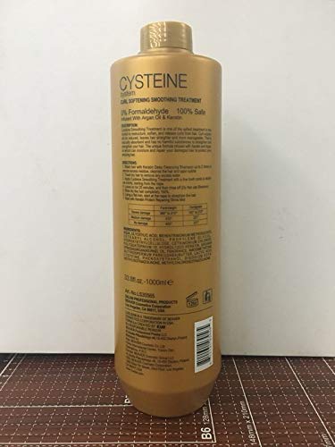 Cysteine System Curl Softening Smoothing Treatment and Keratin Daily Care Shampoo & Conditioner