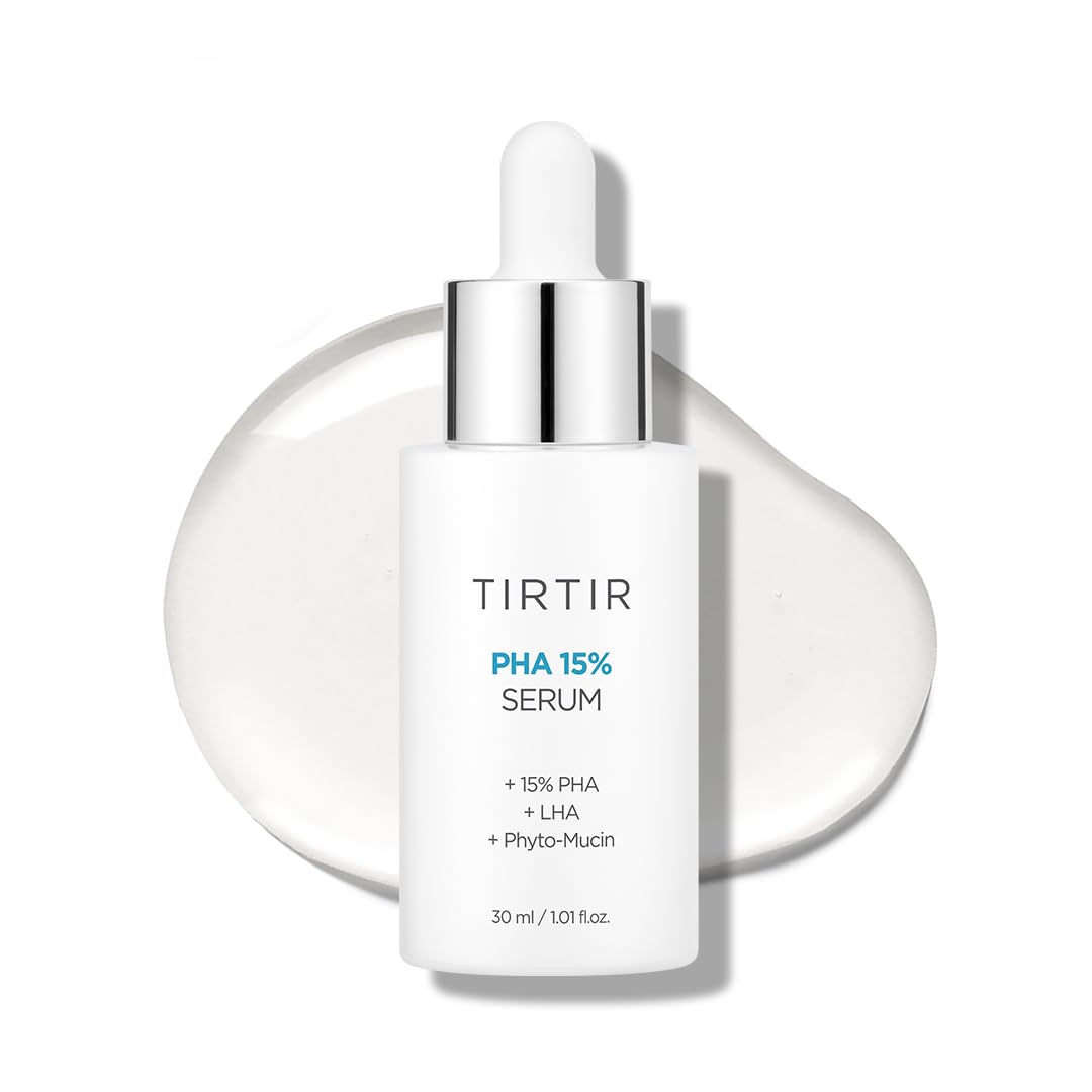 TIRTIR PHA 15% Exfoliating Serum - Hydrating Water Peeling for Smooth, Radiant Skin - Gentle PHA &