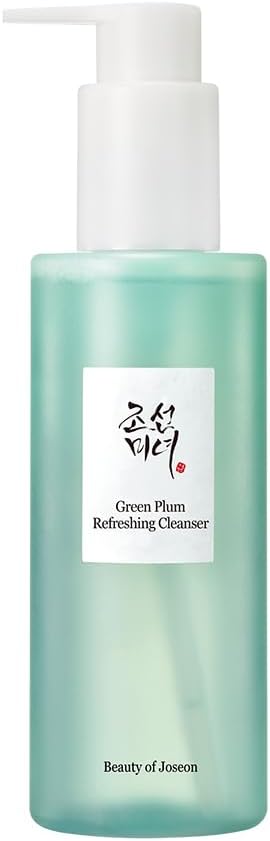 Beauty of Joseon Green Plum Refreshing Cleanser Gel Type Deep Pore Cleansing, Acne Face Wash