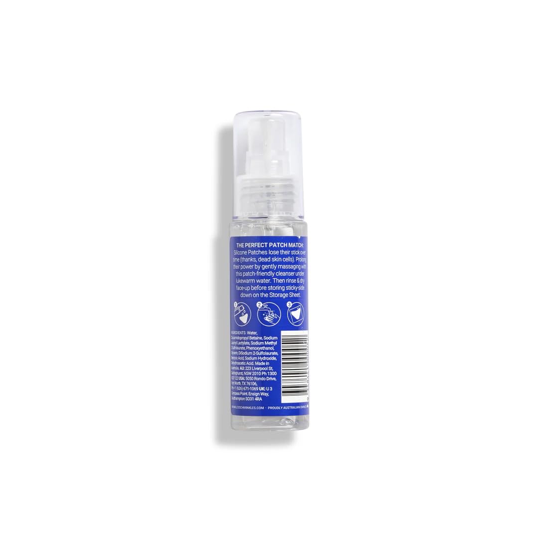Wrinkles Schminkles Patch Cleanser - for Adhesive Preservation While Gently Cleaning Silicone