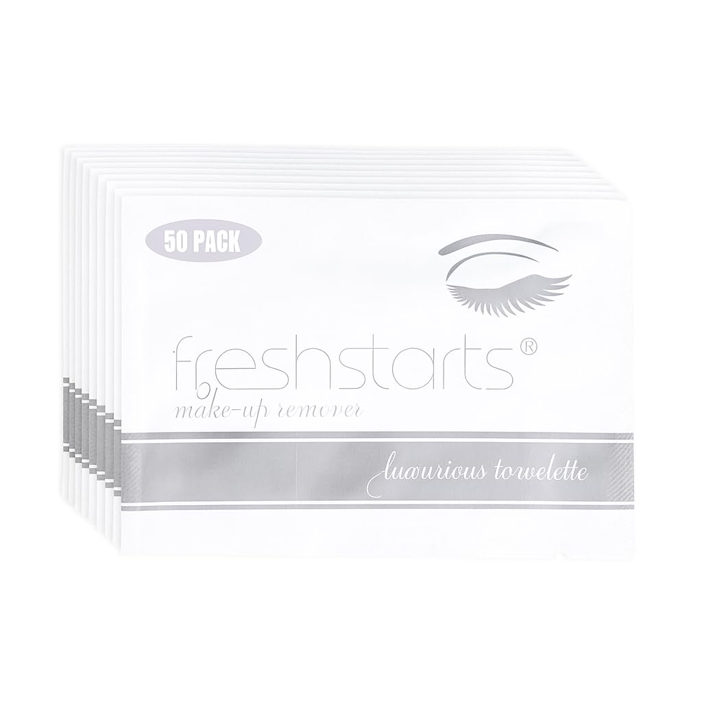 Freshends Flushable Individually Wrapped Wipes – 50 Bulk Pack Luxurious Towelettes, Guest Bathroom