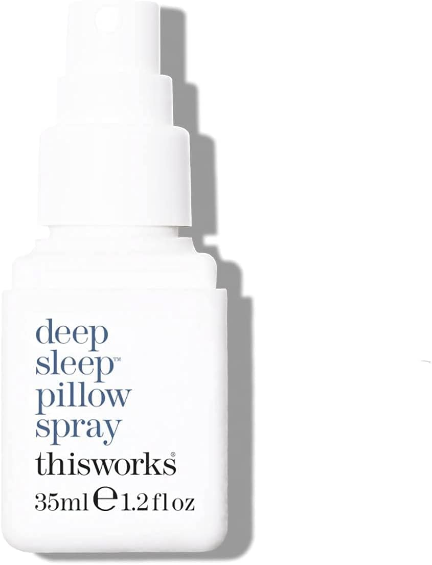THISWORKS Deep Sleep Pillow Spray – Fast-Acting Natural Formula with Lavender for Relaxation and