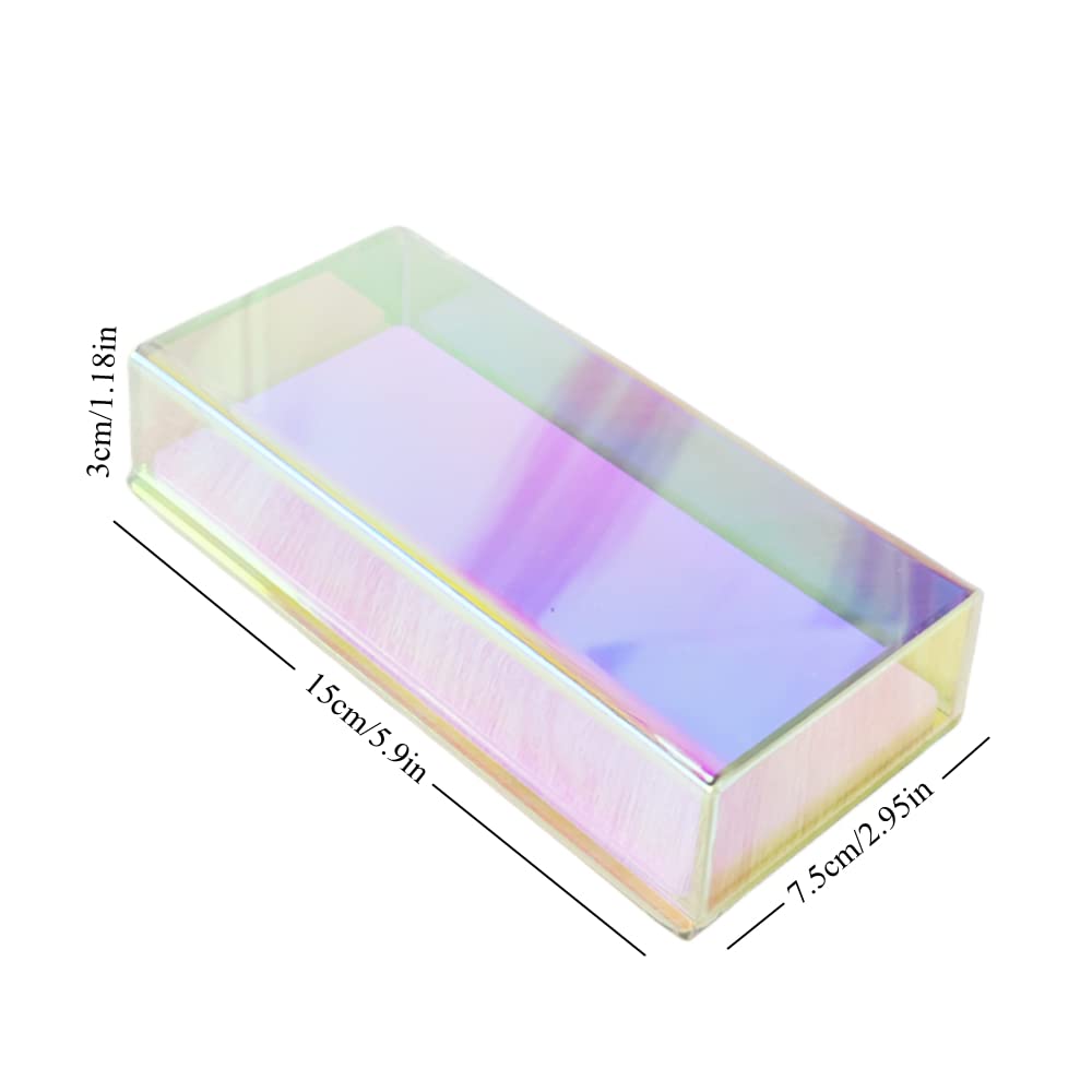 Grafting False Eyelash Acrylic Extension Pallet Organizer, Eyelash Extension Glue Tweezers Plate