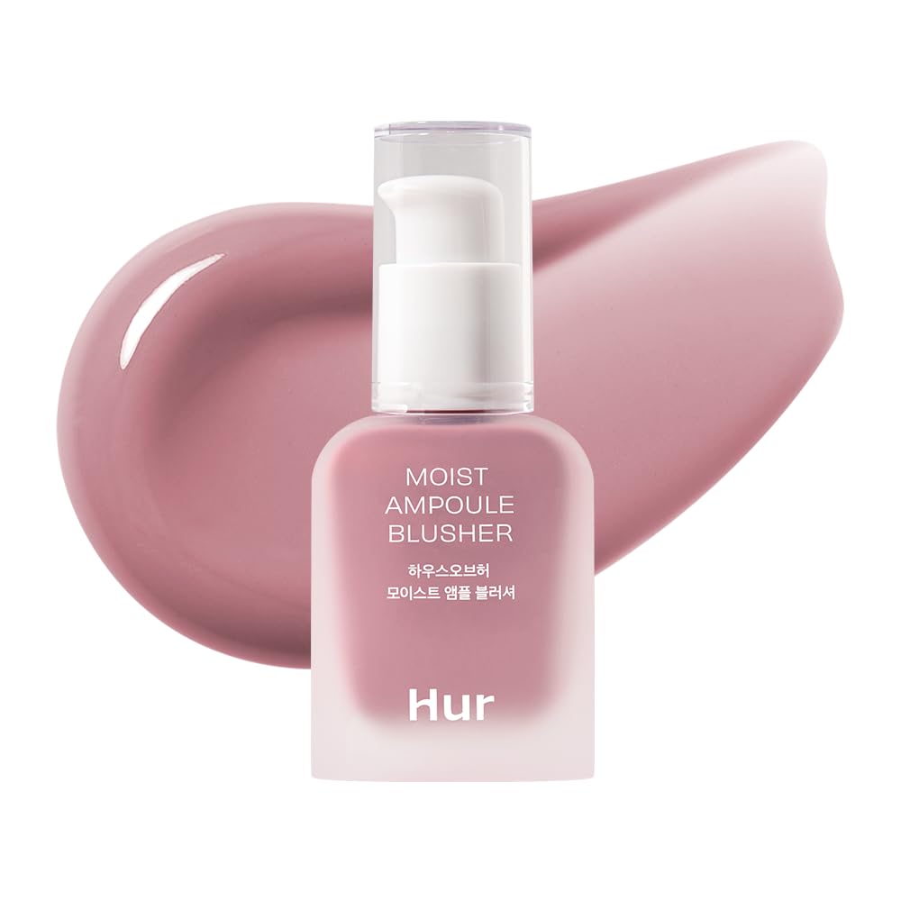 Moist Ampoule Blusher with 50% Moisture Essence | Hydrating & Long-Lasting Blush | 0.68fl.oz (9