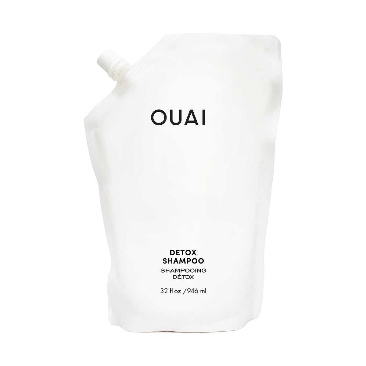 OUAI Detox Shampoo Refill - Clarifying Shampoo for Build Up, Dirt, Oil, Product and Hard Water