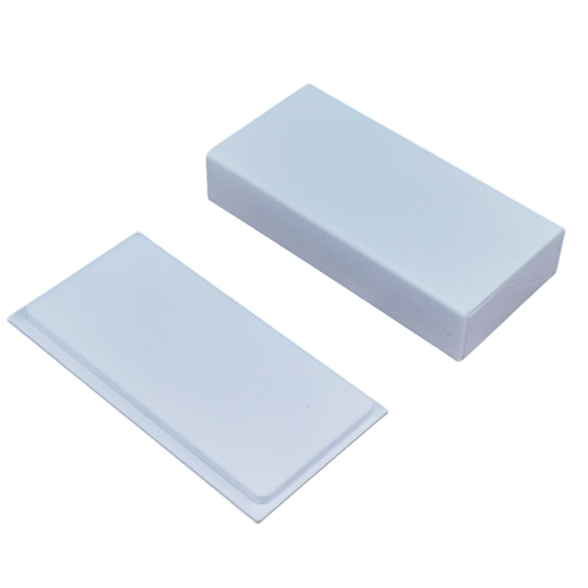 Eyelash Grafting Pallet with Cover, Dust-proof Acrylic Lash Tile holder, Eyelash Extensions Storage