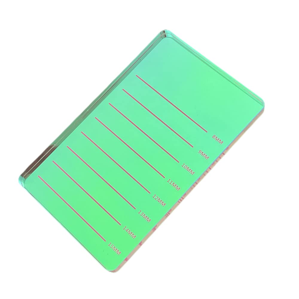 Grafting False Eyelash Acrylic Extension Pallet, Eyelash Extension Glue Tweezers Plate Pad Makeup