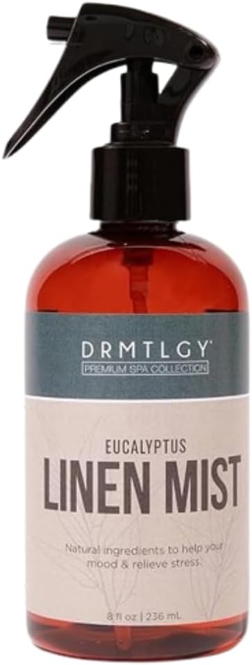 DRMTLGY Eucalyptus Essential Oil Linen and Room Mist. Pillow and Fabric Aromatherapy Spray for