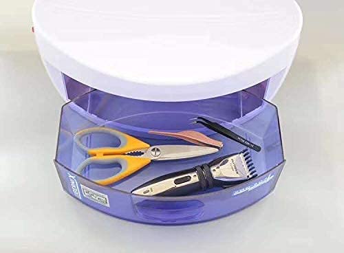 Nail Tool Sterilizer Box Multipurpose UV Light Clean Box Towel Cabinet,for Tweezer Towel Baby