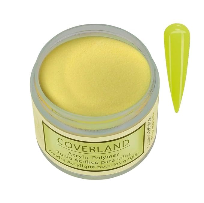 Tones Coverland Acrylic Nail Powder "Lemon Slice" - Limited Edition Acrylic Powder for Nail Design
