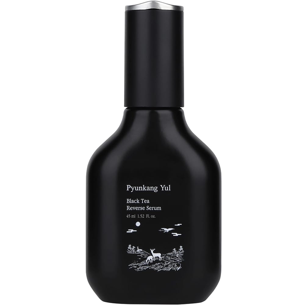 Pyunkang Yul PKY Black Tea Boosting Serum for Anti-aging, Condensed Nutrition for Fine Line Care