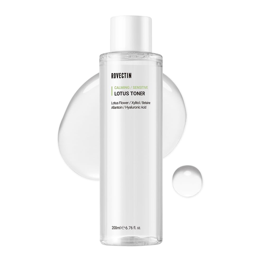 ROVECTIN Calming Lotus Water Toner - pH4.7 Extra Soothing and Hydrating for Trouble Care | 40%