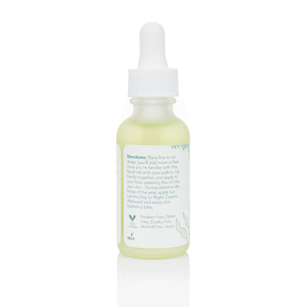 Sea-El Matcha Face Oil Skincare - Hydrating Glow Green Tea & Sea Kelp Facial Oil Blend - Calming &