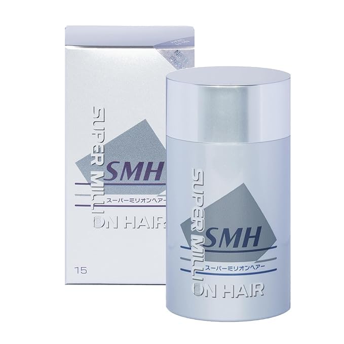 SMH Hair Fibers MADE IN JAPAN – Instantly Conceals Thinning Hair –Long-Lasting – Sweat, Water &