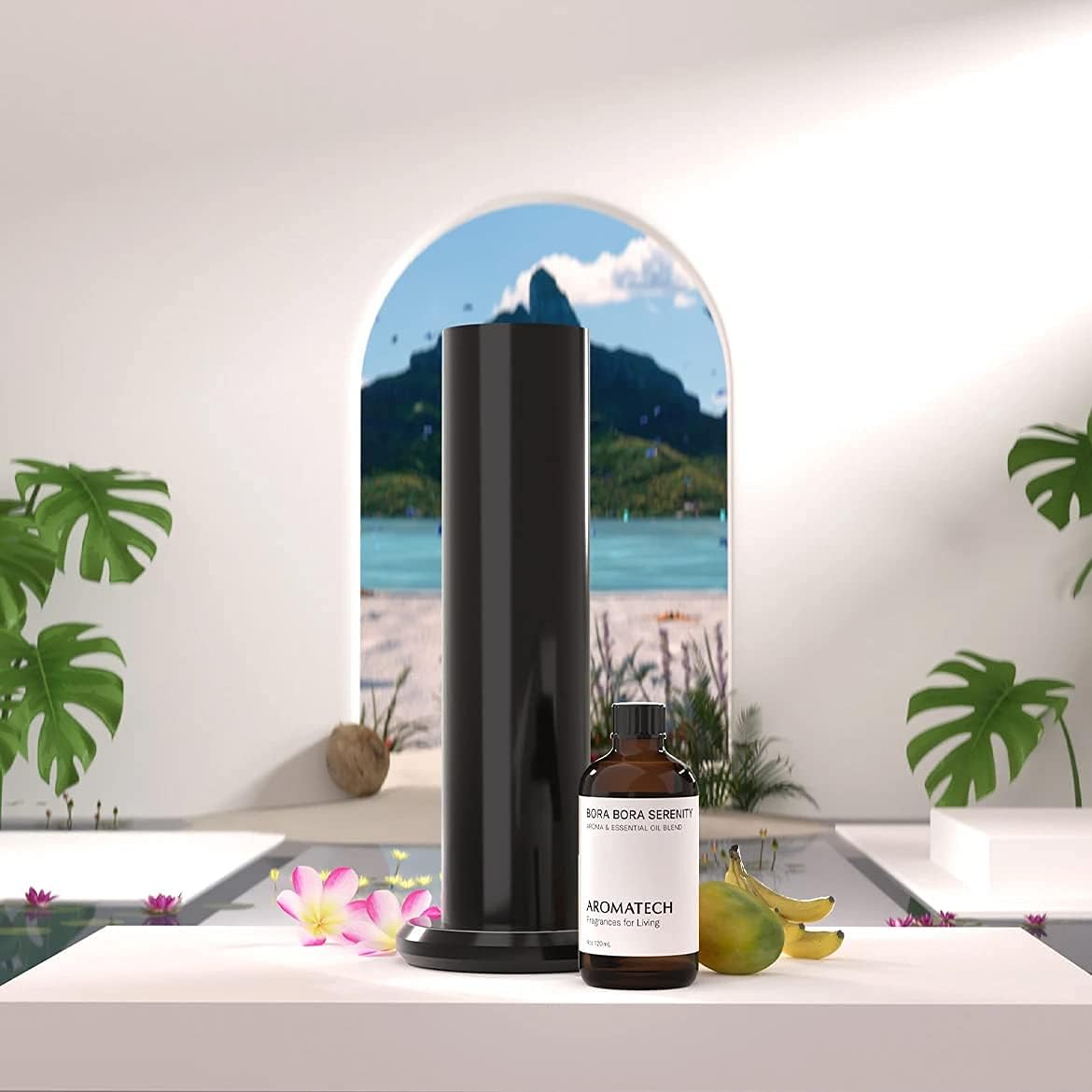 AromaTech Bora Bora Serenity Aroma Essential Oil Blend: Luxury Hotel Inspired Aromatherapy with