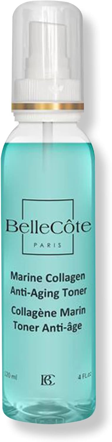 Marine Collagen Anti Aging Toner - Face Mist Hydrating Spray with Peptides, Unisex Skin Care Facial