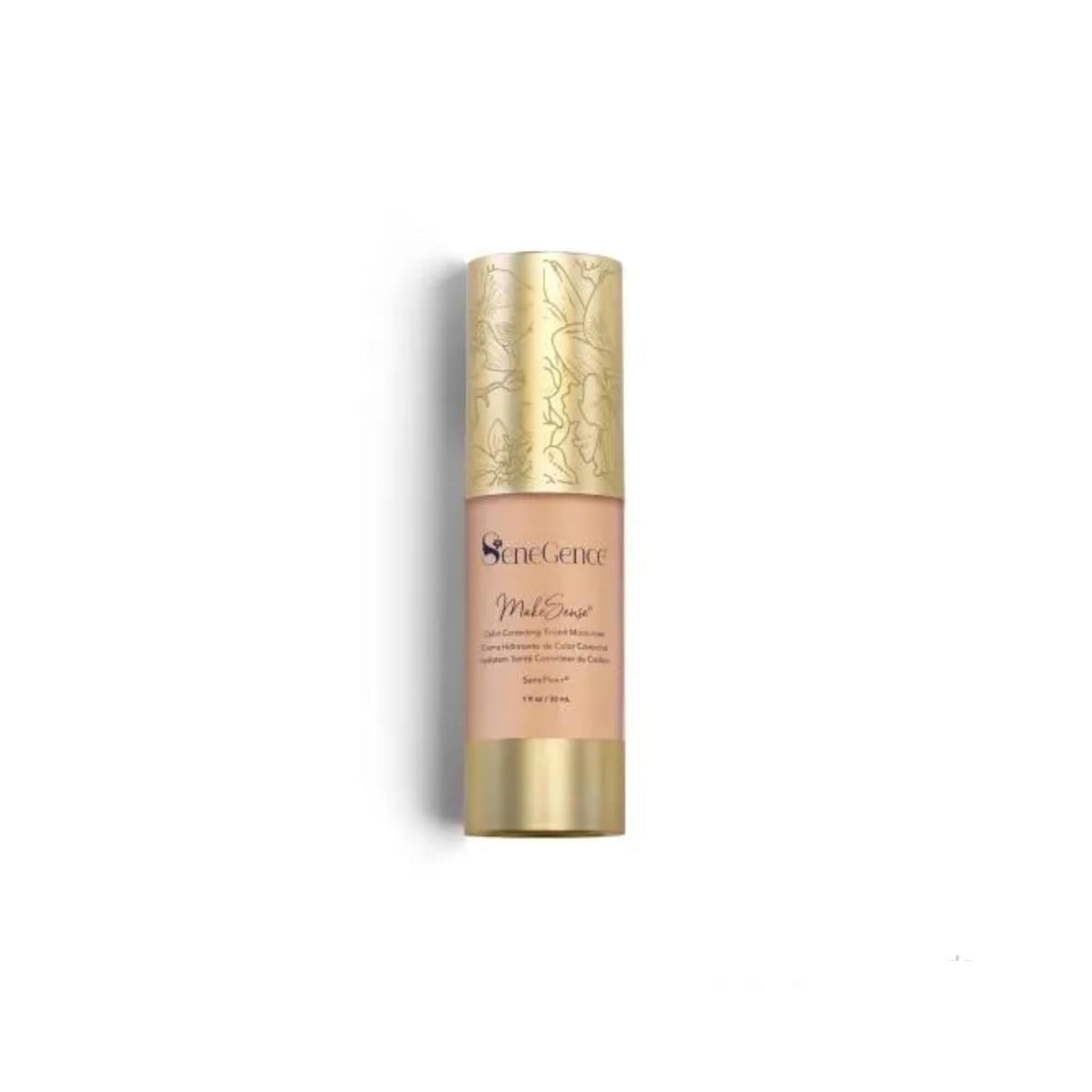 SeneGence MakeSense Color Correcting Tinted Moisturizer with Sheer Coverage, Light-Medium, 1 Fl Oz