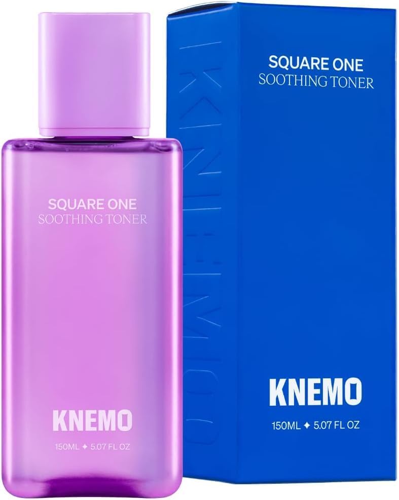 Square One Soothing Toner for Sensitive Skin with Calming CICA, Tea Tree, Anti-Sebum, Antioxidants
