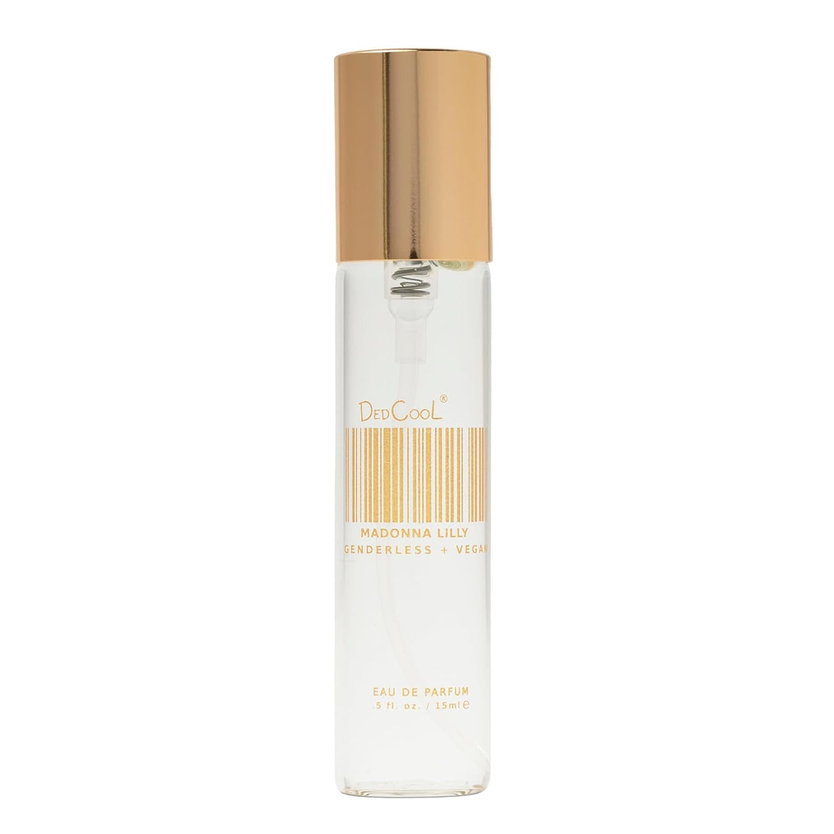 DedCool Eau de Parfum (Madonna Lilly - 0.5 fl oz) With Notes of Black Pepper, Sandalwood, Bergamot