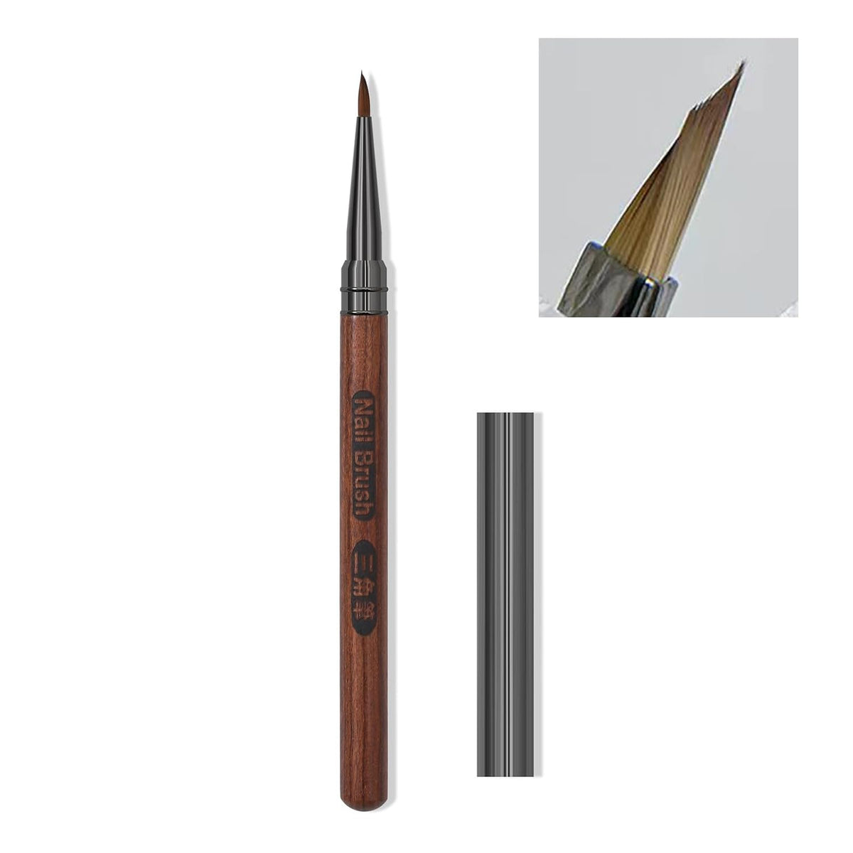 Nail Brush for Drawing Petals and Butterflies, Watercolor Paint Brushes for Oil Painting, Acrylic