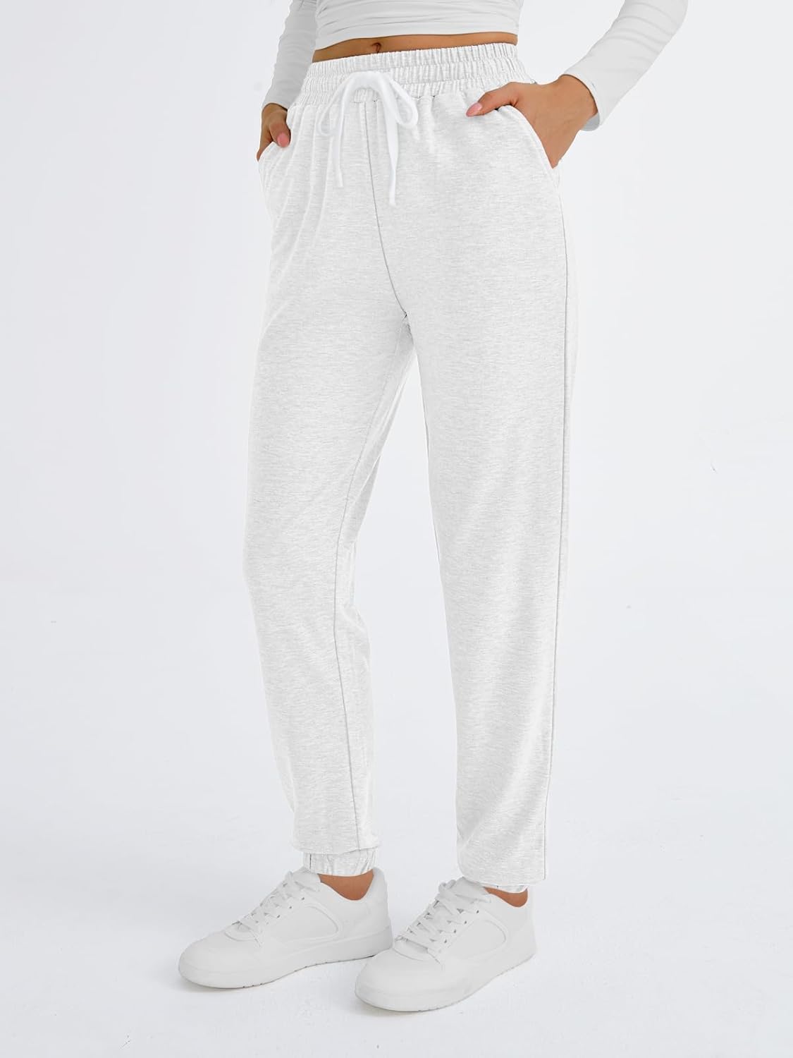 AUTOMET Sweatpants Women with Pockets Lounge Pajama Travel Pants Work Joggers Fall Clothes Winter