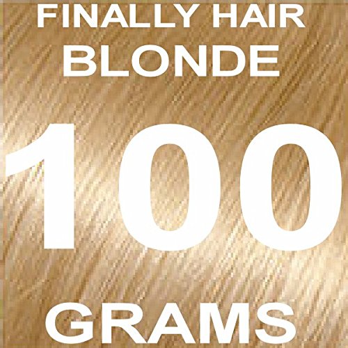 Finally Hair Building Fiber Refill 100 Grams Light Blonde Hair Loss Concealer by Finally Hair
