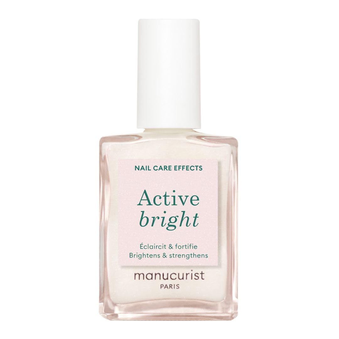 Manucurist Active Bright All in One Nail Perfector: Brightening Treatment Polish & Care - No Lamp