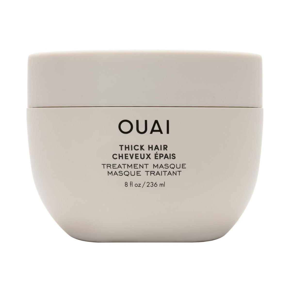 OUAI Thick Hair Mask - Deep Conditioning Hair Mask with Almond Oil, Olive Oil, & Hydrolyzed Keratin