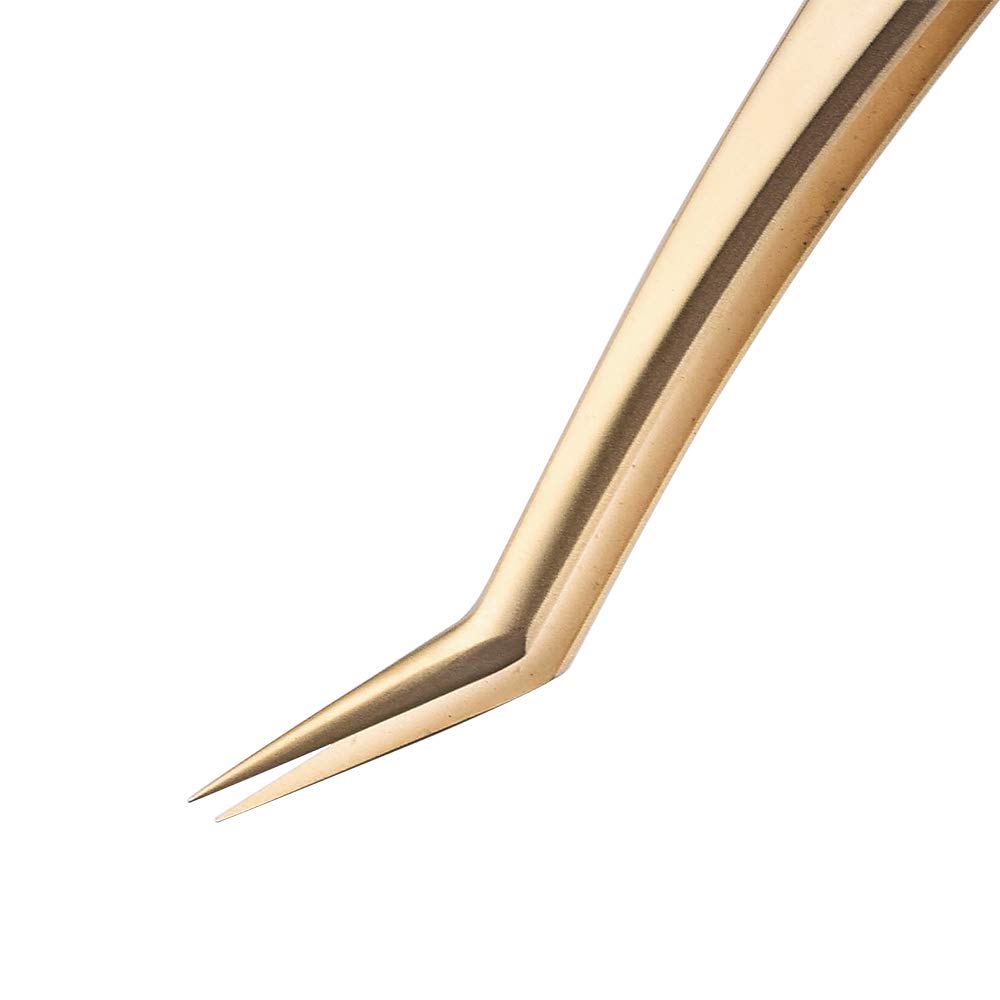 Ms.Queen Eyelash Extension Tweezers Set-Precision Tweezers for 2D-6D Volume&Individual False Lashes