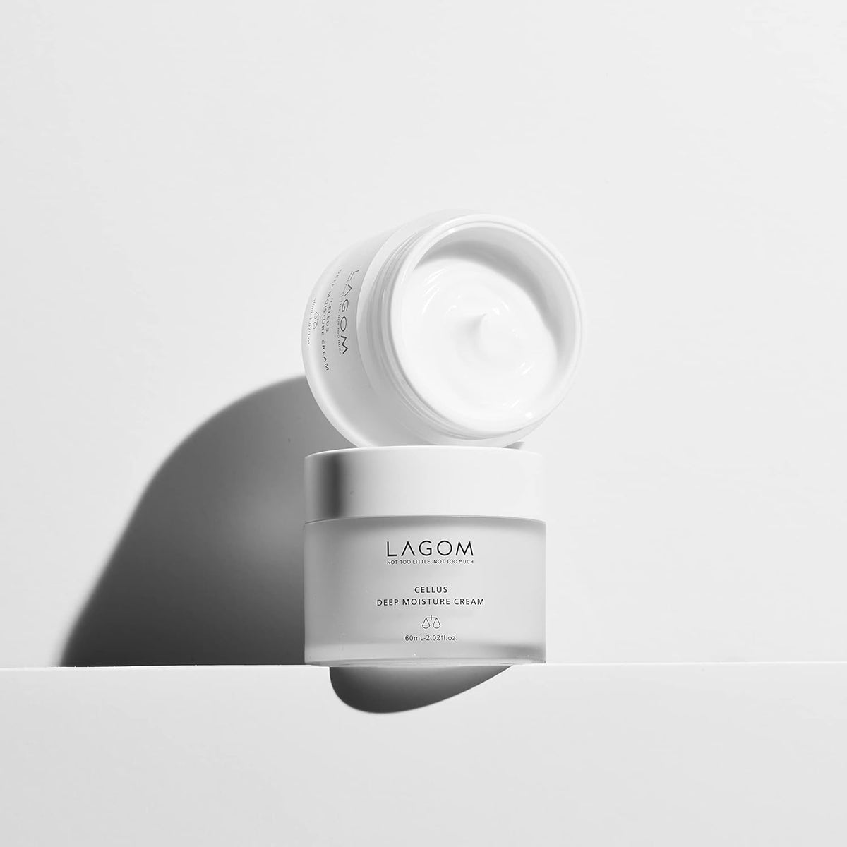LAGOM Cellus Deep Moisture Cream Natural Moisturizer with Ceramide and D-Panthenol (B5) Smooth
