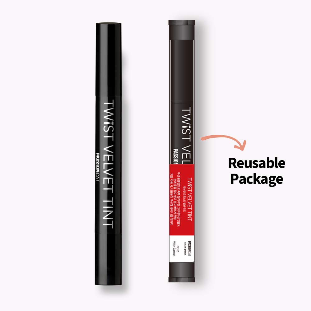 PASSIONCAT Long Lasting Lip Stain for Lips and Cheek Tint | High Pigment Color | lightweight Matte