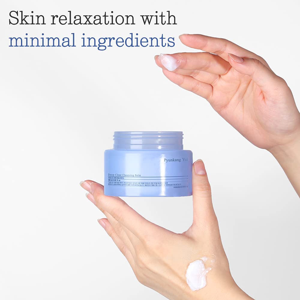 Pyunkang Yul PKY Deep Clear Cleansing Balm, All in One Facial Cleanser for Heavy Makeup Removal