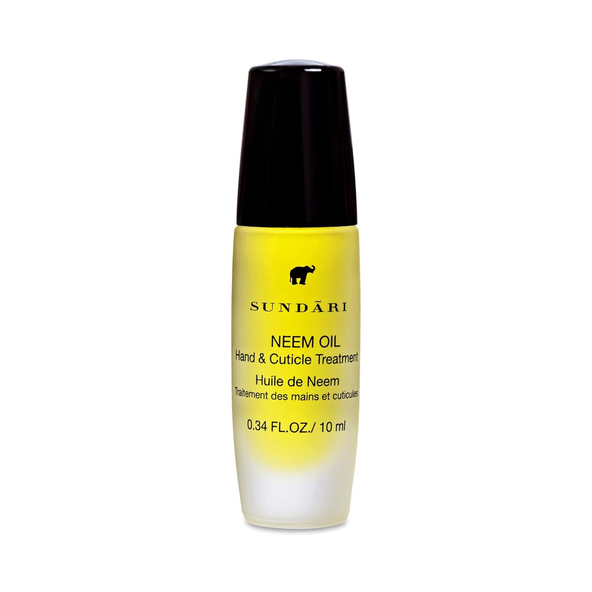 SUNDARI Neem Hand & Cuticle Treatment Oil – 0.34 Fl Oz, Roller for Dry Hands, Nails and Cuticles