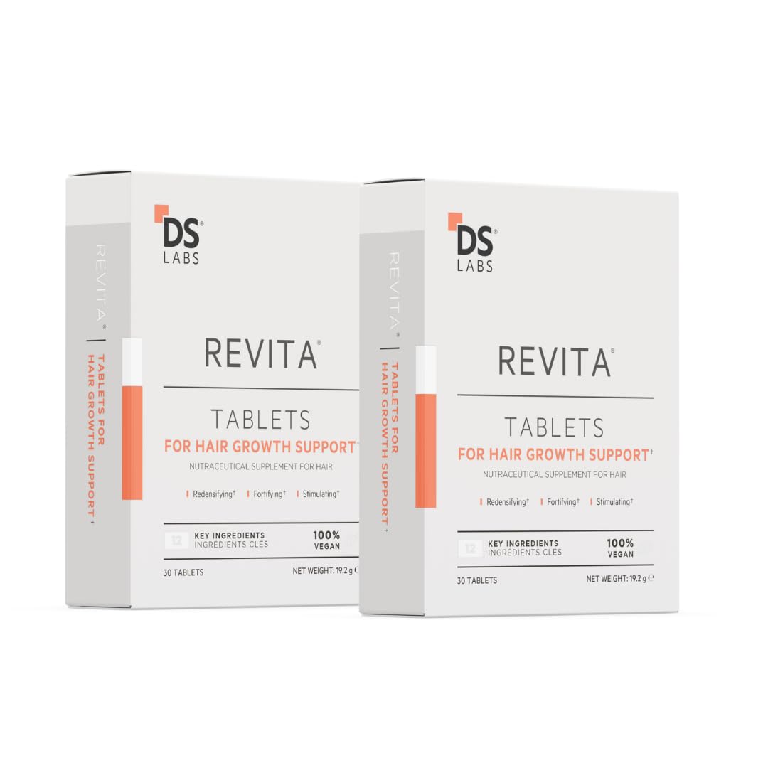DS Labs Revita Hair Density Support Tablets - Daily Hair Wellness Supplement with Biotin, Zinc