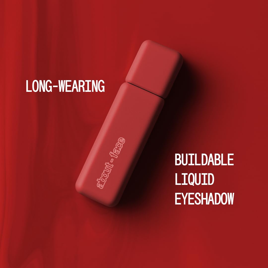 about-face Matte Fluid Eye Paint Scream of Consciousness – High-Pigment Liquid Eyeshadow