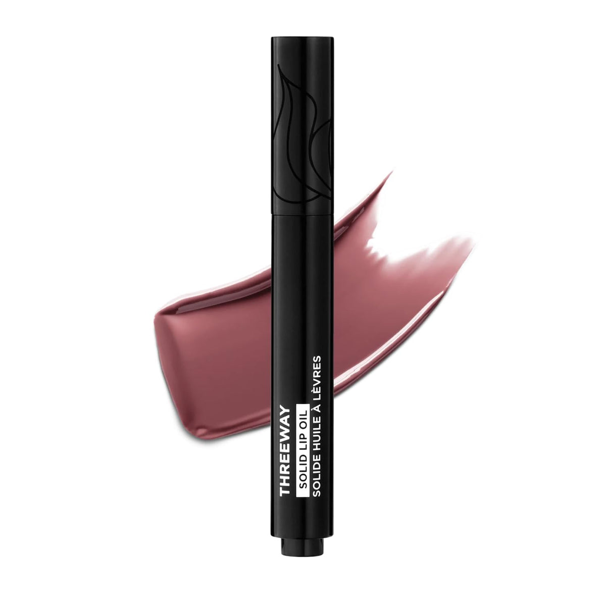 Deck of Scarlet Threeway Solid Lip Oil, Vegan Formula With Hyaluronic Acid and Hydrating Oil Blend