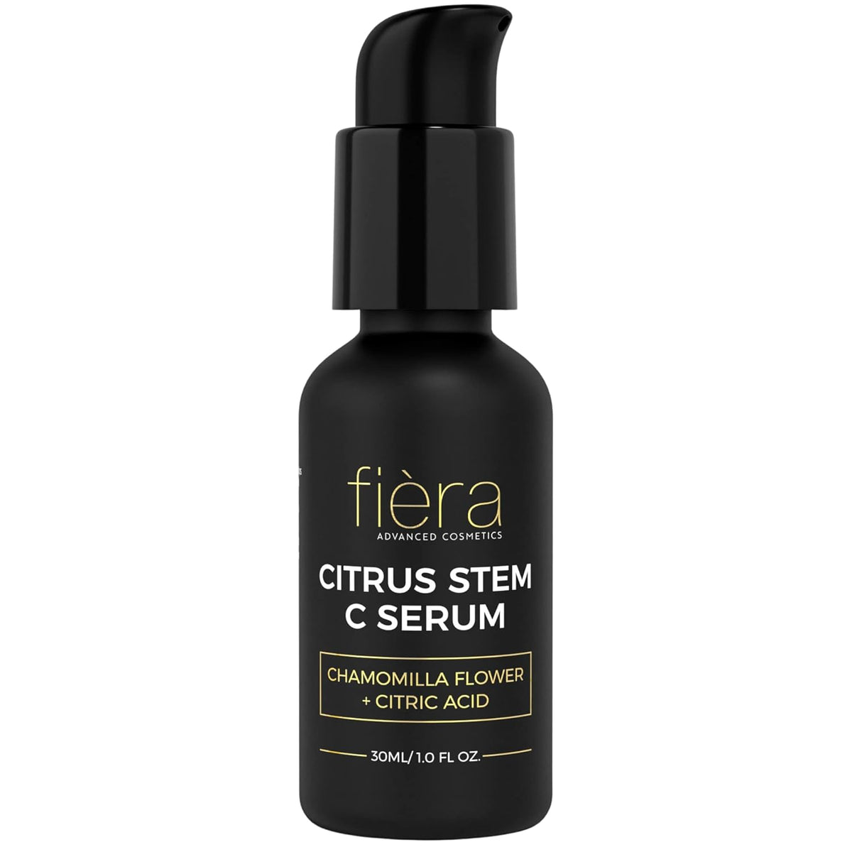 Fièra Vitamin C Serum with Hyaluronic Acid & Citrus Stem Cells - Anti-Aging Brightening, Firming