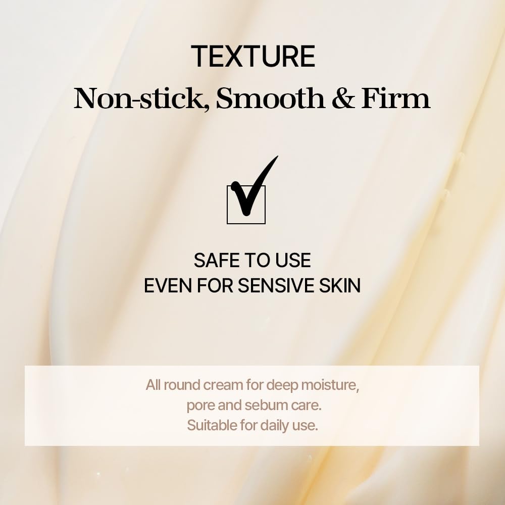 mixsoon Bean Cream - Intensive Moisture Face Cream For Smooth, Nourished Skin, Pore & Sebum Care