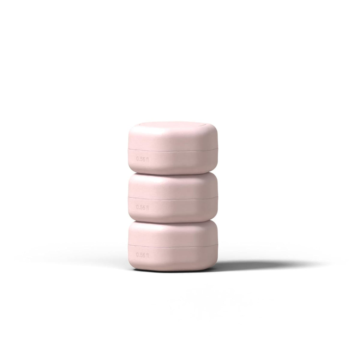 Cadence Travel Containers Basic Skincare Set - Magnetic Containers with Lids,Carry On Travel