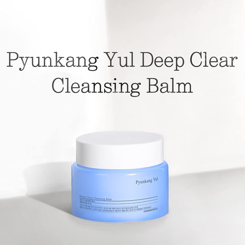 Pyunkang Yul PKY Deep Clear Cleansing Balm, All in One Facial Cleanser for Heavy Makeup Removal