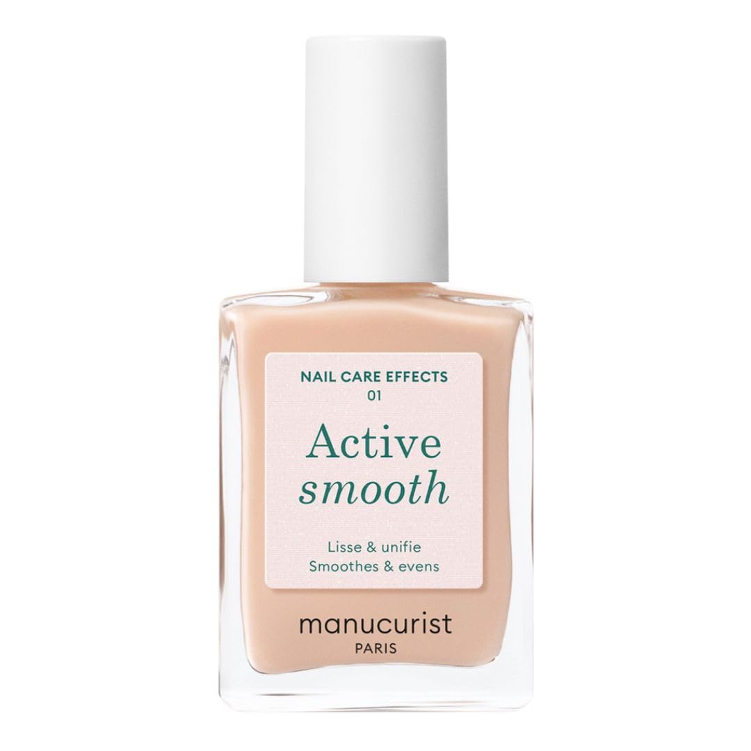 Manucurist Active Smooth 01 Nail Concealer Polish & Care - 2 in 1 Nude Nail Polish : Nail