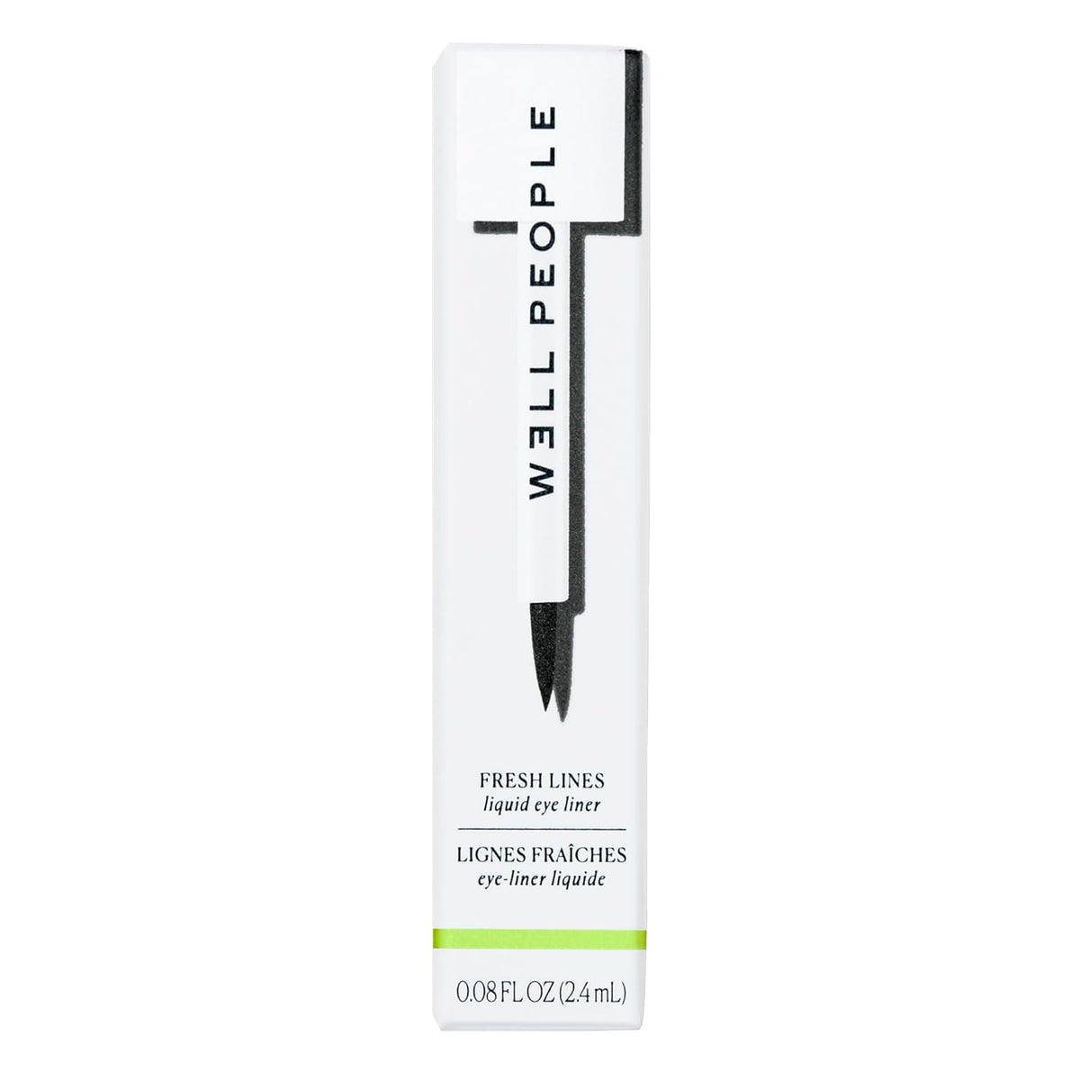 Well People Fresh Lines Liquid Eyeliner, Longwear Liquid Eyeliner For Precise Lines, Hydrating &