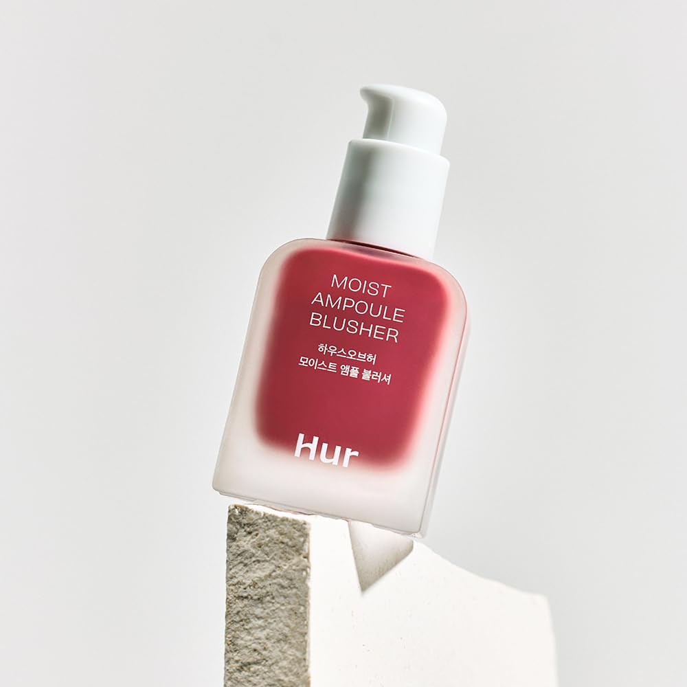Moist Ampoule Blusher with 50% Moisture Essence | Hydrating & Long-Lasting Blush | 0.68fl.oz (9