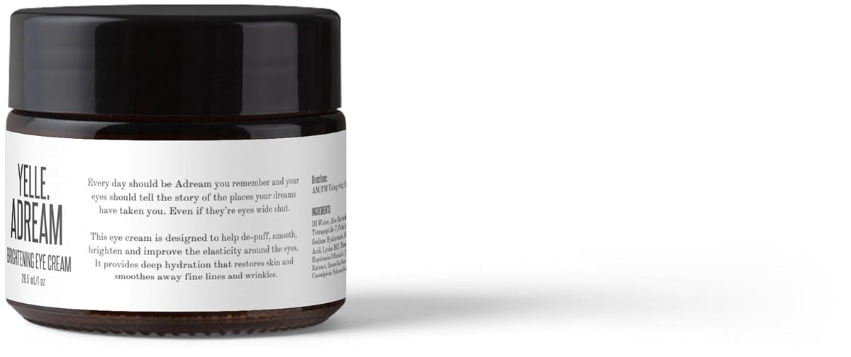 Yelle. Skincare – A-Dream Brightening Eye Cream – Plant-Based Eye Cream for Smoothing, Brightening
