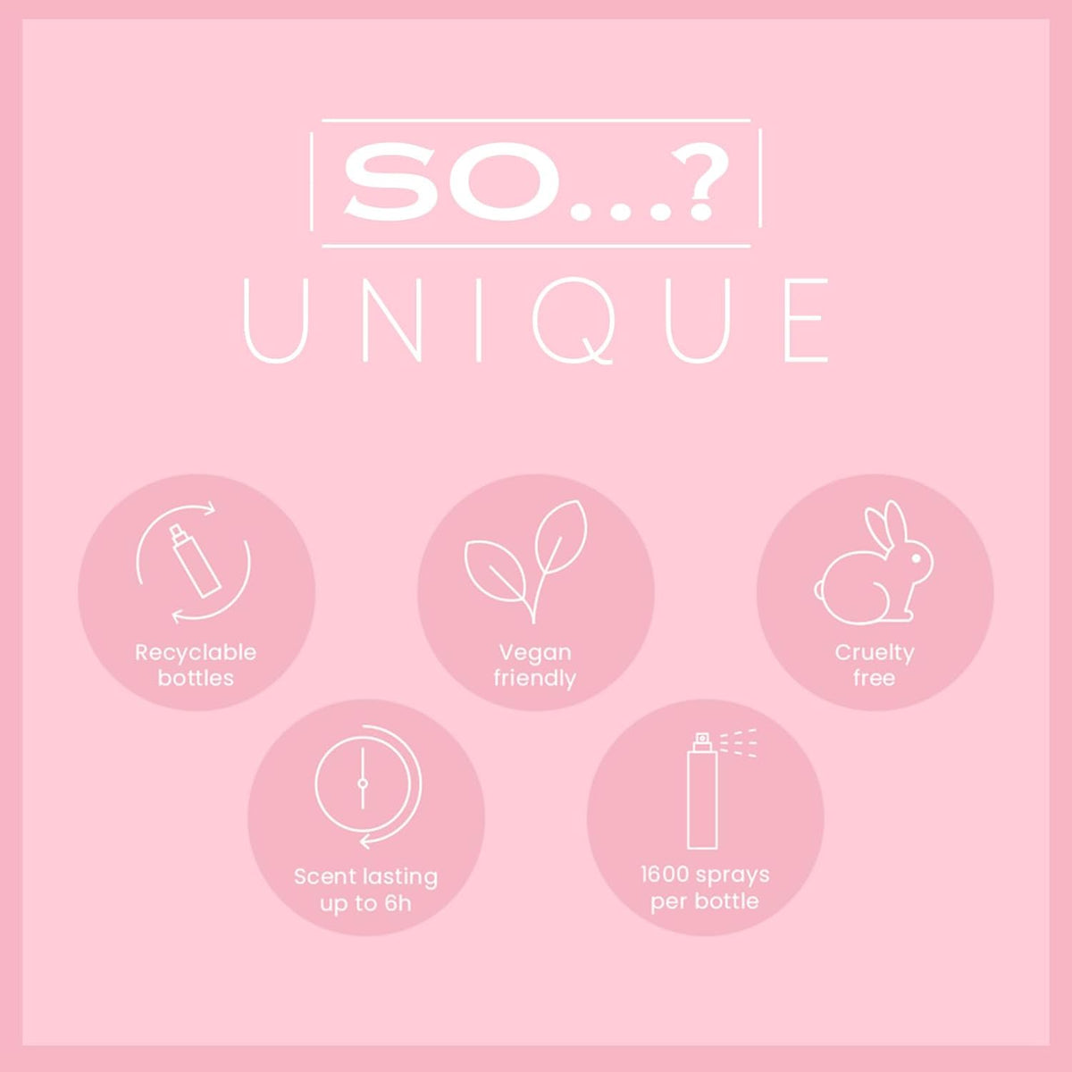 So...? Unique Truffle Cream Body Mist - Vanilla, Gourmand, Fruity Perfume for Women - Cruelty Free
