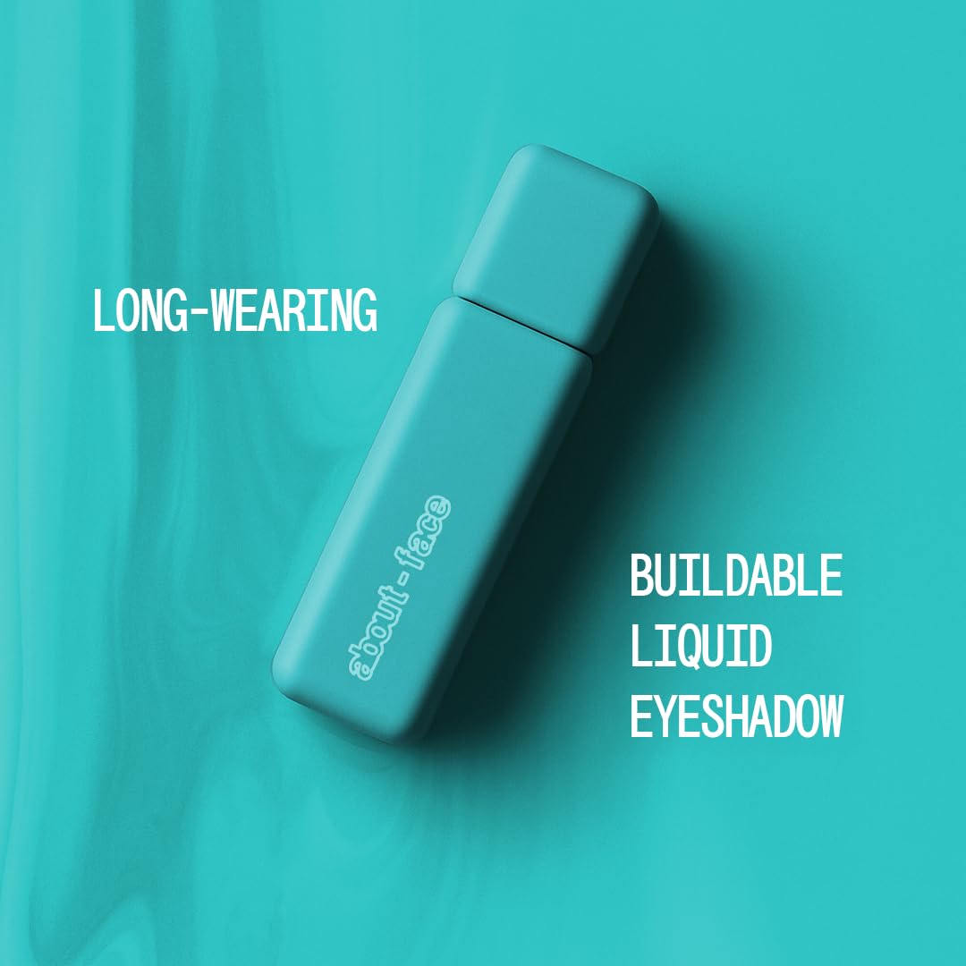 about-face Matte Fluid Eye Paint Replicant – High-Pigment Liquid Eyeshadow, Long-Lasting, No-Budge