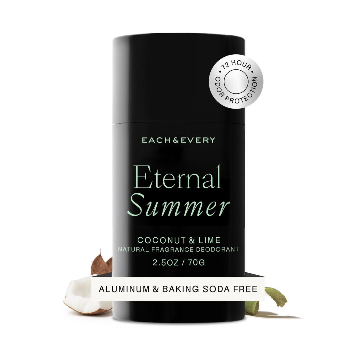 Each & Every Aluminum Free Deodorant for Men & Women - All Natural Deodorant for Sensitive Skin