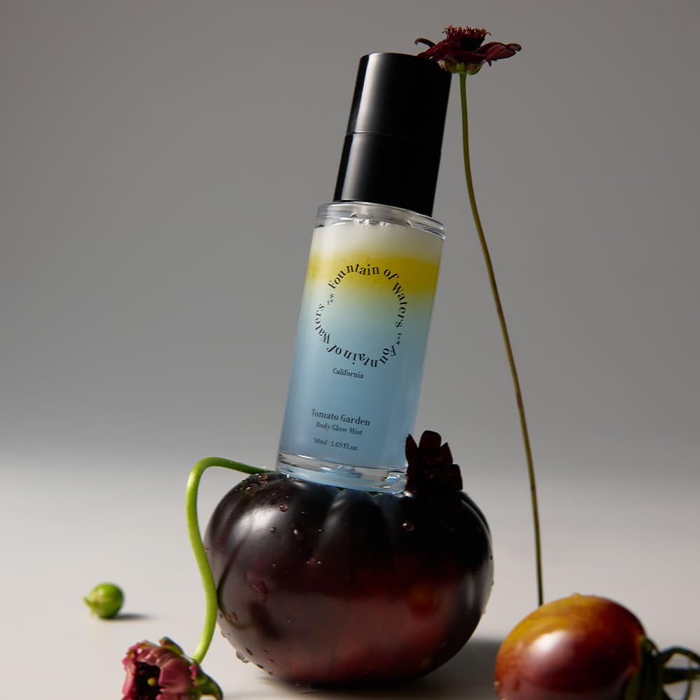 Fountain of Waters Tomato Garden Body Glow Mist - Tomato & Chocolate | Hydrate & Nourish & Glow